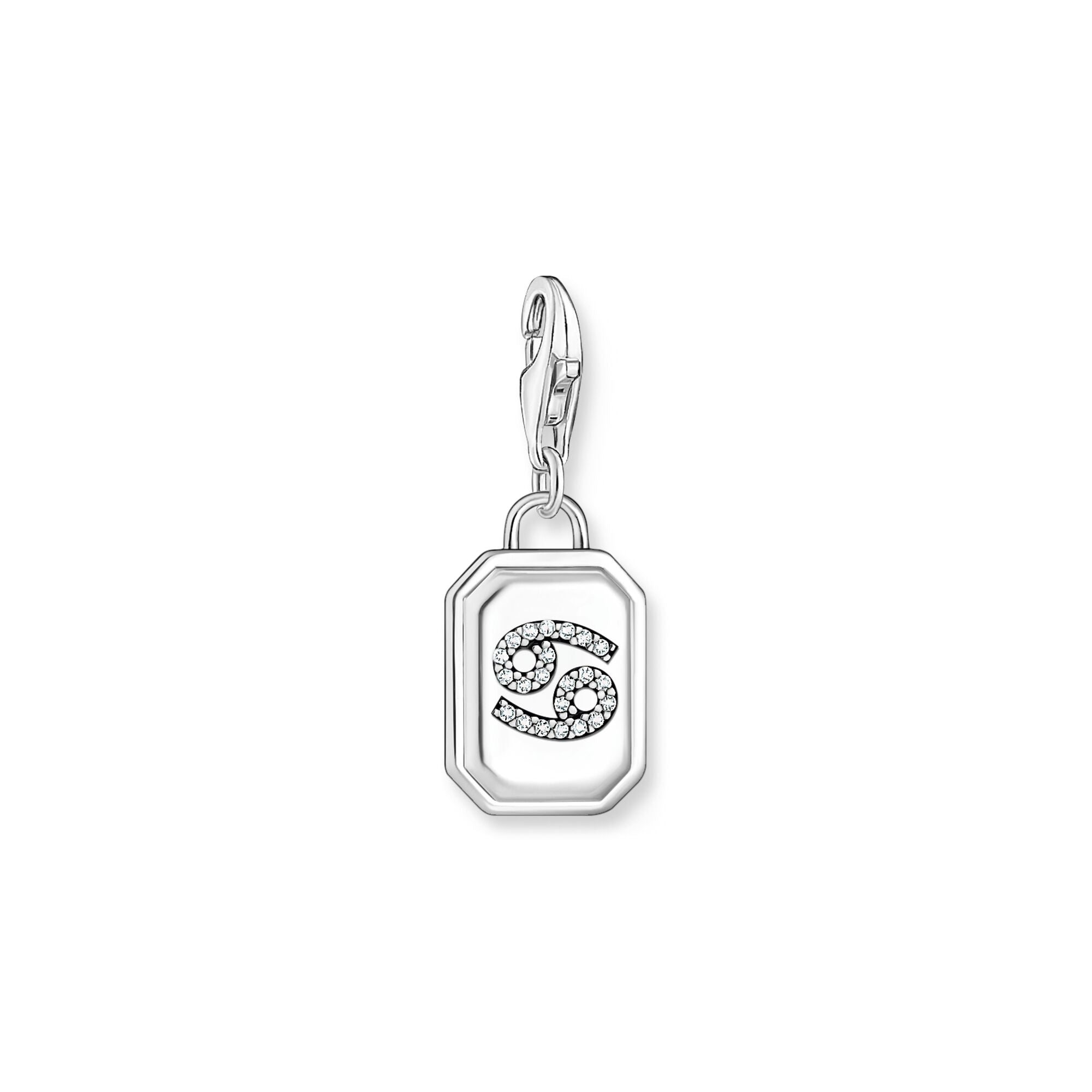 THOMAS SABO Charm Pendant Cancer Zodiac Sign Silver