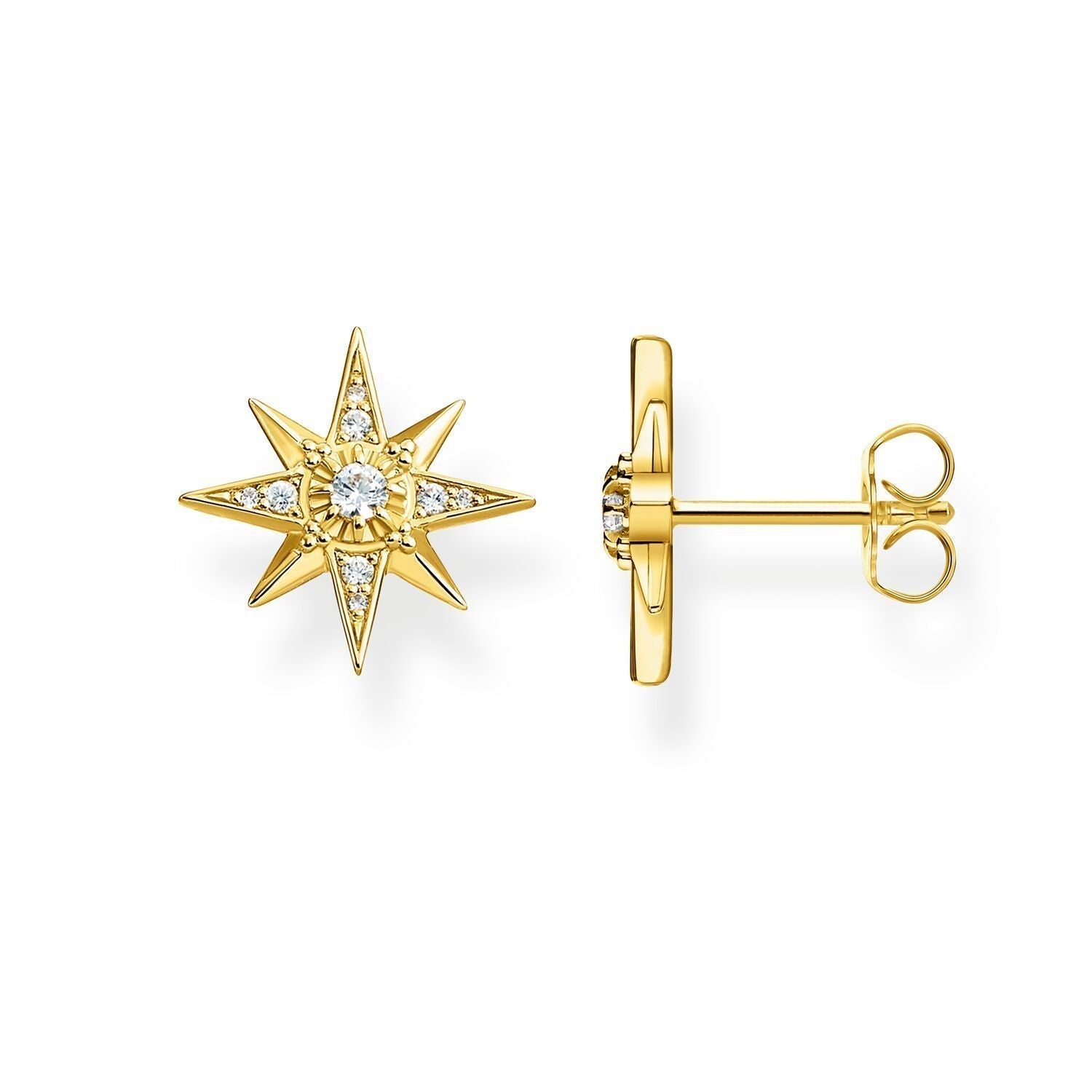 Thomas Sabo Ear Studs Star Gold