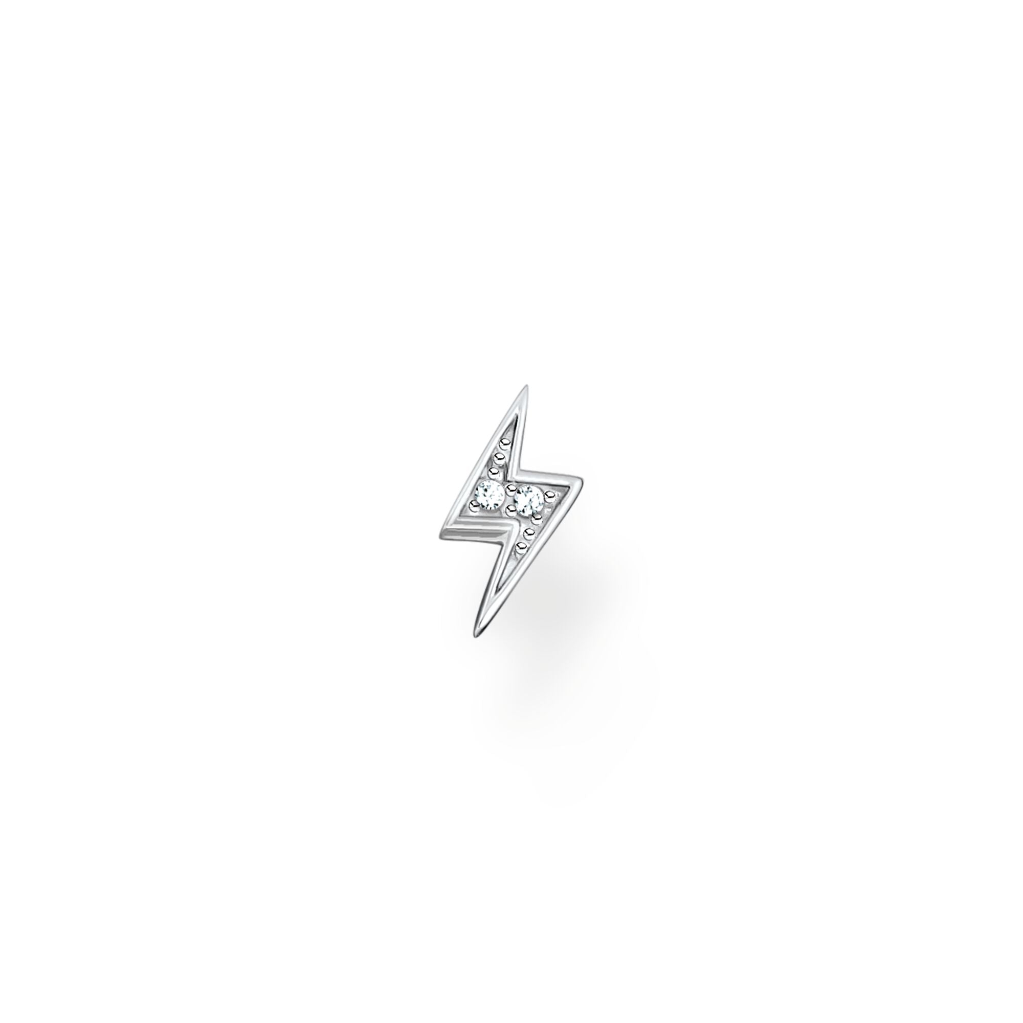 Thomas Sabo Single Ear Stud Flash Silver