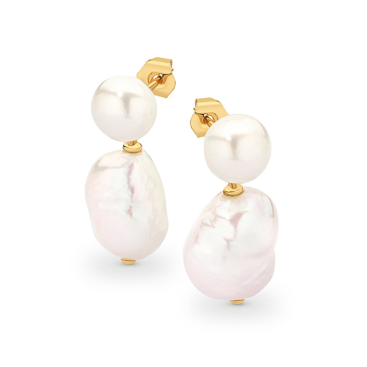 Maxine Baroque Pearl Earrings