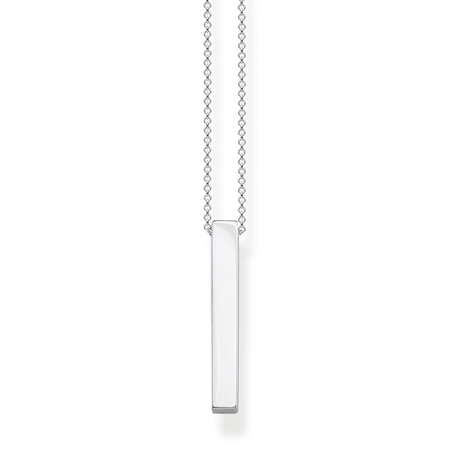 Thomas Sabo Necklace Silver Cuboid