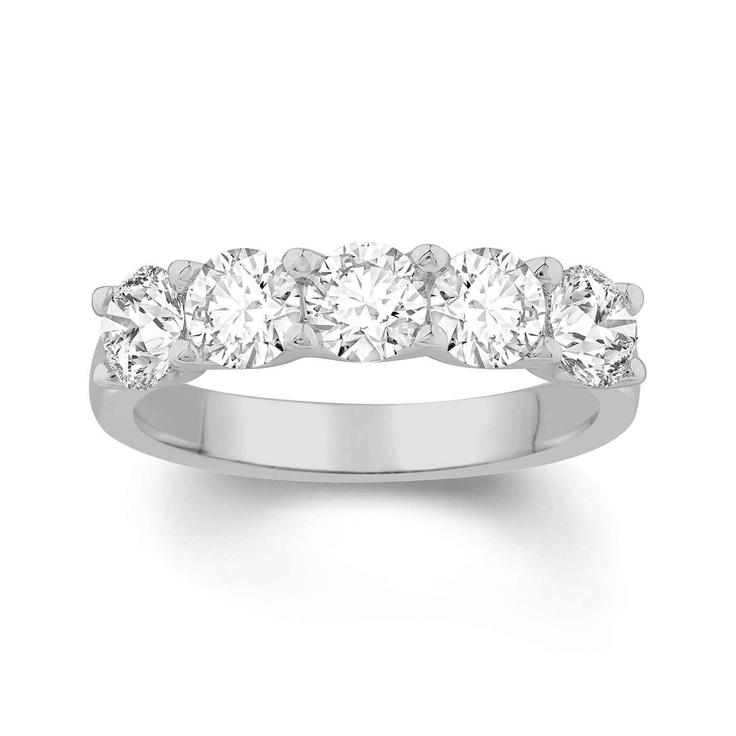 1.25ct Lab Grown Diamond Ring in 18ct White Gold