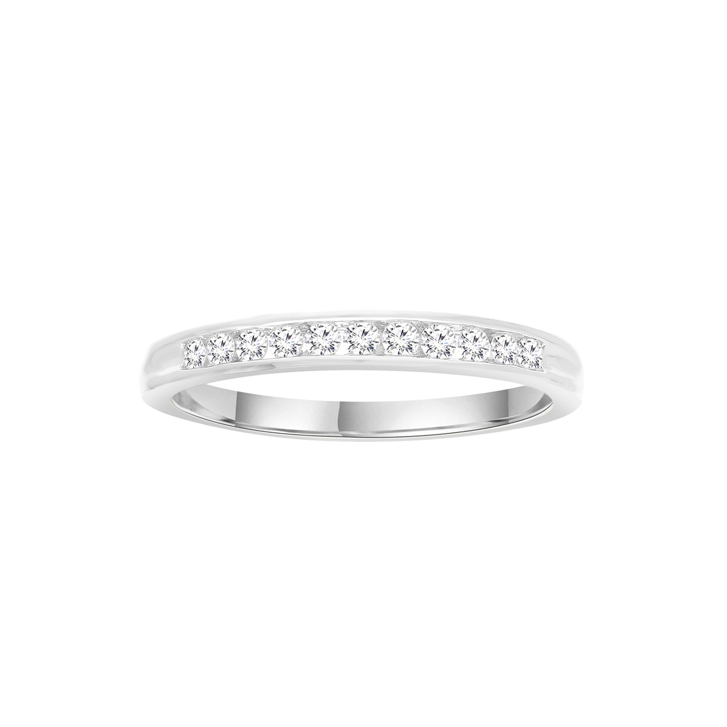 0.23ct Lab Grown Diamond Ring in 9ct White Gold