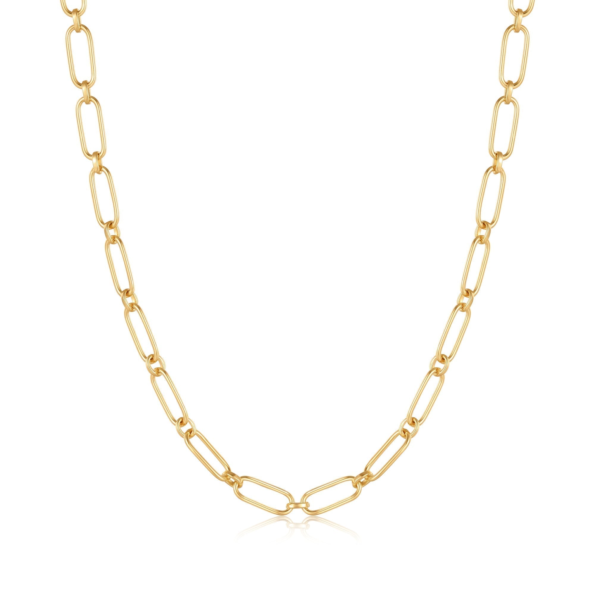 Ania Haie Gold Cable Connect Chunky Chain Necklace