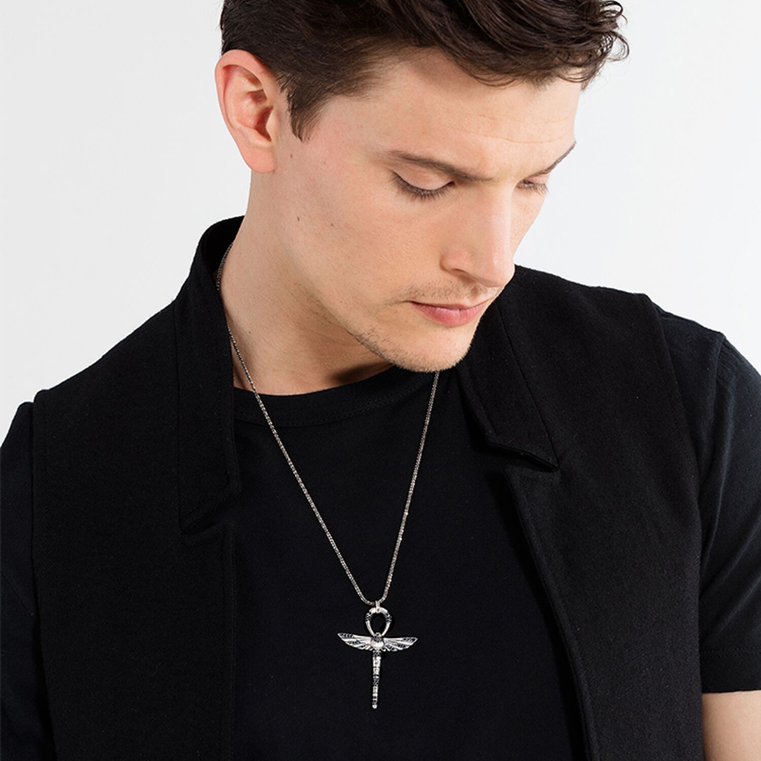 Thomas Sabo Pendant "Cross of Life Ankh With Scarab"